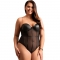 BODY CON BRETELLE A CATENA NERA L/XL nº1