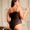 BODY CON BRETELLE A CATENA NERA L/XL nº7