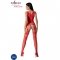 BS099 BODYSTOCKING ROSSO TAGLIA UNICA nº3