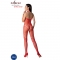 E - BODYSTOCKING BS100 ROSSO TAGLIA UNICA nº3