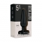 Plug anale - basic - 12,8 cm - nero