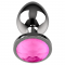 CHIC DESIRE -  SPINA ANALE IN METALLO COLORE ROSA MISURA L 4