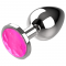 CHIC DESIRE -  SPINA ANALE IN METALLO COLORE ROSA MISURA L 4