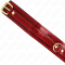 COLLANA REGOLABILE ROSSO VINO CON DETTAGLI ORO 29-42,5 CM X