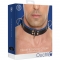 Collare bondage deluxe - taglia unica - blu