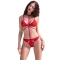 CR 4633 SET DUE PEZZI ROSSO S/M nº7