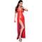 CR 3275 BABYDOLL LUNGO E PERIZOMA ROSSO S/M nº2