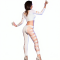 CR 3654 TOP E LEGGINS BIANCO S/M nº4