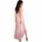 CR 3716 BABYDOLL LUNGA ROSA L/XL nº1