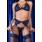 CR 4468 SET QUATTRO PEZZI BLU E NERO L/XL nº5