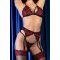 CR 4468 SET QUATTRO PEZZI ROSSO E NERO L/XL nº7