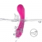 DILDO VIBRATORE G-SPOT IN SILICONE FUCSIA nº3