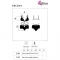 DREZNA LC 90733 REGGISENO + SLIP NERO L/XL nº4