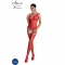 E - COLLEZIONE ECO BODYSTOCKING ECO BS001 ROSSO