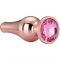 GLEAMING LOVE ROSE GOLD PLEASURE PLUG S nº2