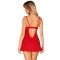 INGRIDIA CHEMISE E PERIZOMA ROSSO M/L nº1