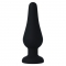 TAPPO ANALE INTENSO PIPO M SILICONE NERO 11 CM nº1