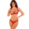 SET DUE PEZZI SENZA COPPE LACELOVE ROSSO M/L