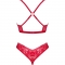 SET DUE PEZZI SENZA COPPE LACELOVE ROSSO M/L nº5