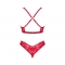 SET DUE PEZZI SENZA COPPE LACELOVE ROSSO XS/S nº3