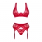 SET TRE PEZZI LACELOVE ROSSO XS/S nº2