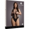 Body teddy con scollo a V le desir - nero