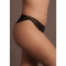 Le désir claire - slip cut-out trasparenti - nero