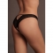 Le désir milou - slip cut-out trasparenti - nero