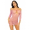 VESTITO  HEART NET TAGLIA UNICA - ROSA nº10