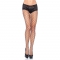 Collant in rete leg avenue con shorts in pizzo