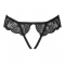 LOVE STORY LC 90679 PANTY CROTCHLESS NERO L/XL nº3