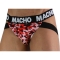 MACHO - MX28MR JOCK MILITARE ROSSO L nº1