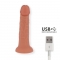 DILDO VIBRATORE MEDIO BOGOTÁ 9 VELOCITÀ NATURALE 22 CM -O- 4