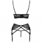 MORIDAM LC 90552 REGGISENO + REGGISENO + SLIP NEGRO L/XL nº6