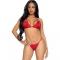 Completo bikini Fenice - rosso