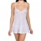 Babydoll snello bianco