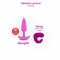 G-VIBE - GPLUG TAPPO ANALE VIBRATORE XS FUCSIA nº4