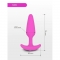 G-VIBE - GPLUG TAPPO ANALE VIBRATORE XS FUCSIA nº8