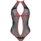 E - SATARA BODY LINEA EROTICA ROSSO L/XL nº2