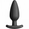 SILICONE NOIR ROCKER BUTT PLUG GRANDE