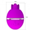 VIBRATORE IN SILICONE TONDO VIOLA GEMINI BALL nº6