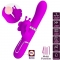 VIBRATORE MULTIFUNZIONE RABBIT 4 IN 1 FARFALLA FUCSIA nº9