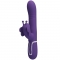 VIBRATORE MULTIFUNZIONE RABBIT 4 IN 1 FARFALLA VIOLA