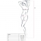 WOMAN BS013 BODYSTOCKING NERO TAGLIA UNICA nº1