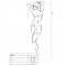 WOMAN BS017 BODYSTOCKING NERO TAGLIA UNICA nº1