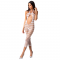 WOMAN BS081 BODYSTOCKING - BIANCO TAGLIA UNICA