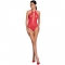 BODYSTOCKING  WOMAN BS088 - ROSSO TAGLIA UNICA