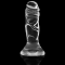 XRAY CLEAR DILDO TRANSPARENTE 12CM X 2.6CM nº4