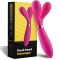 Y-WAND MASAJEADOR & VIBRADOR CABEZA DOBLE FUCSIA