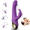 VIBRATORE ZING DILDO CONIGLIO VIOLA nº1